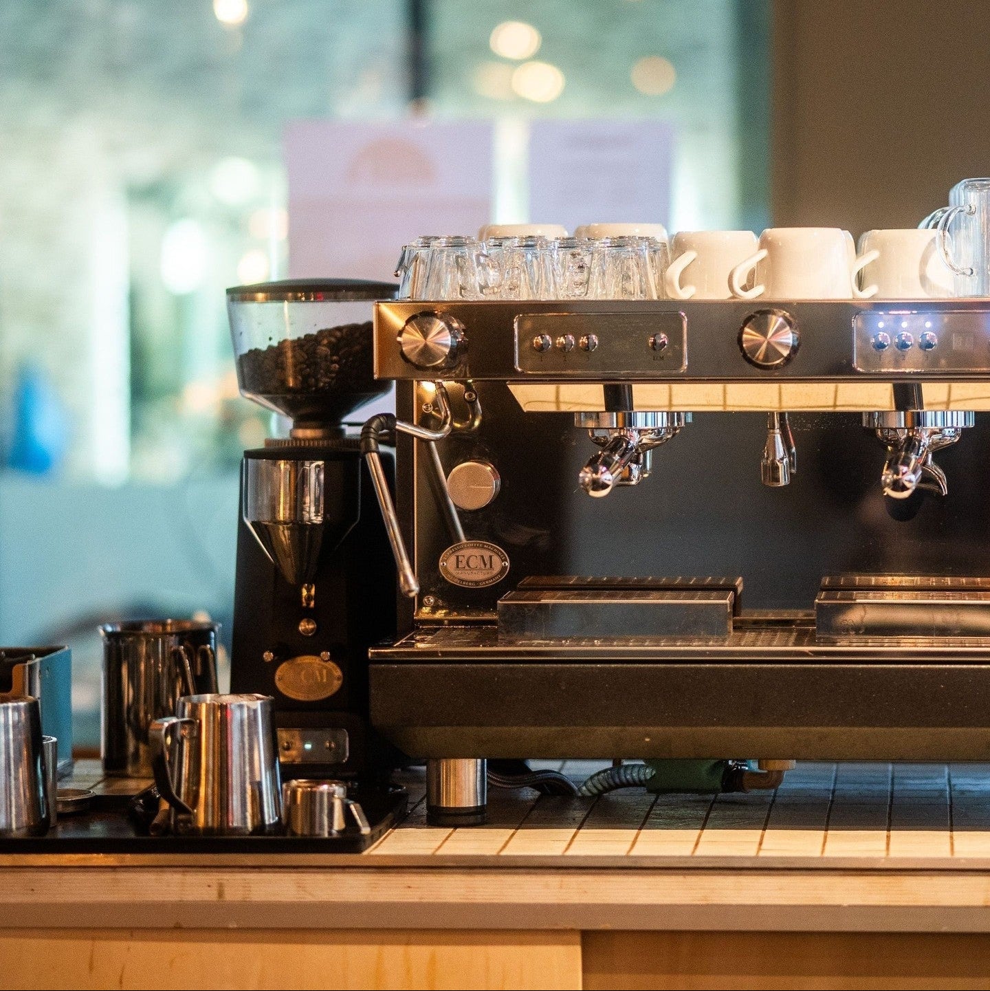 Cafetera Espresso Comercial ECM Compact HX-2 PID