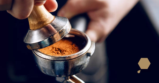 Compactando bien el espresso