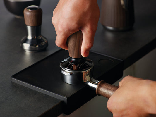 Compactar el espresso
