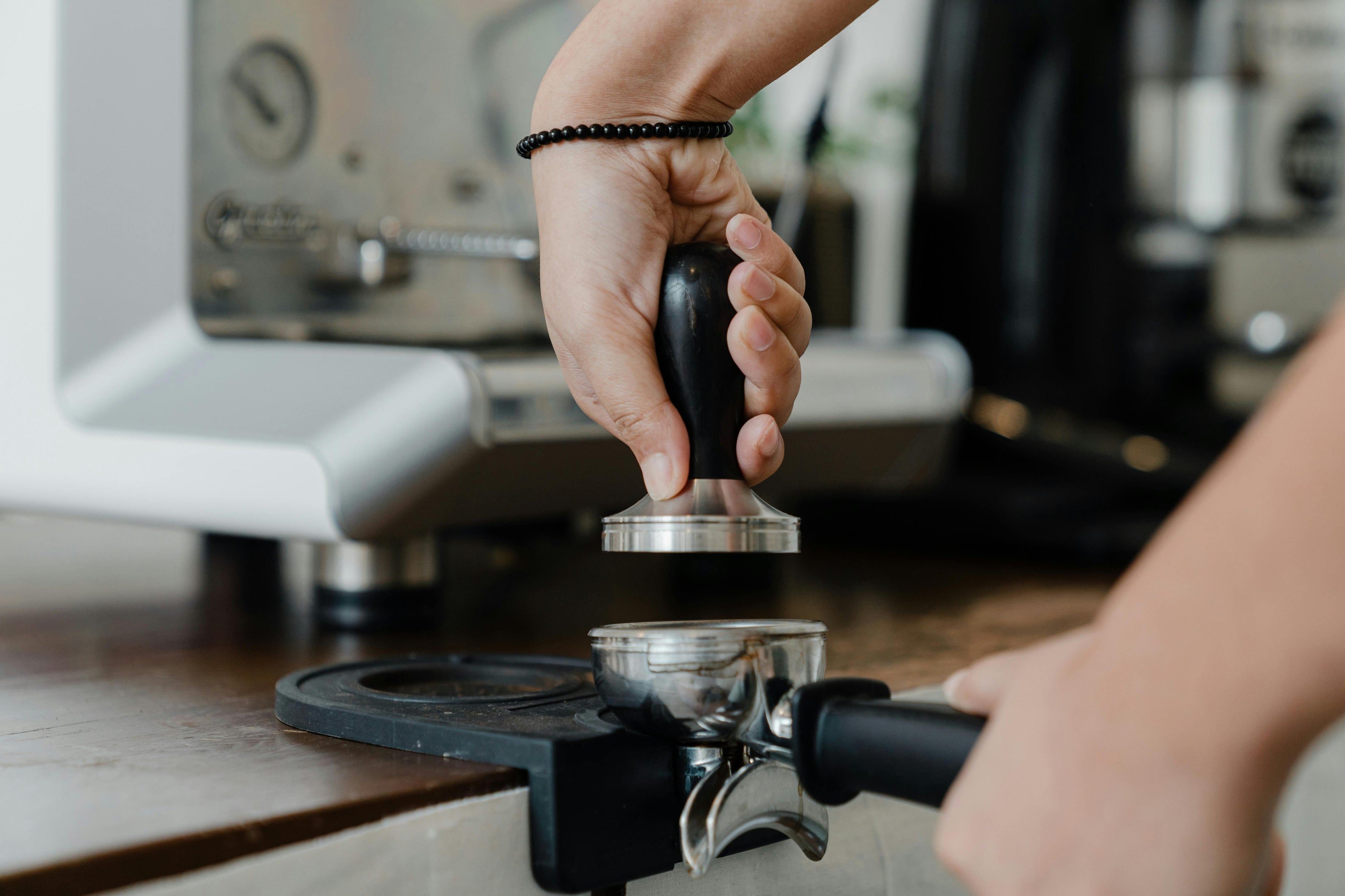 tamper Compactar el espresso 